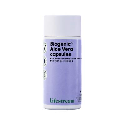 Lifestream Biogenic Aloe Vera Capsules 60vc